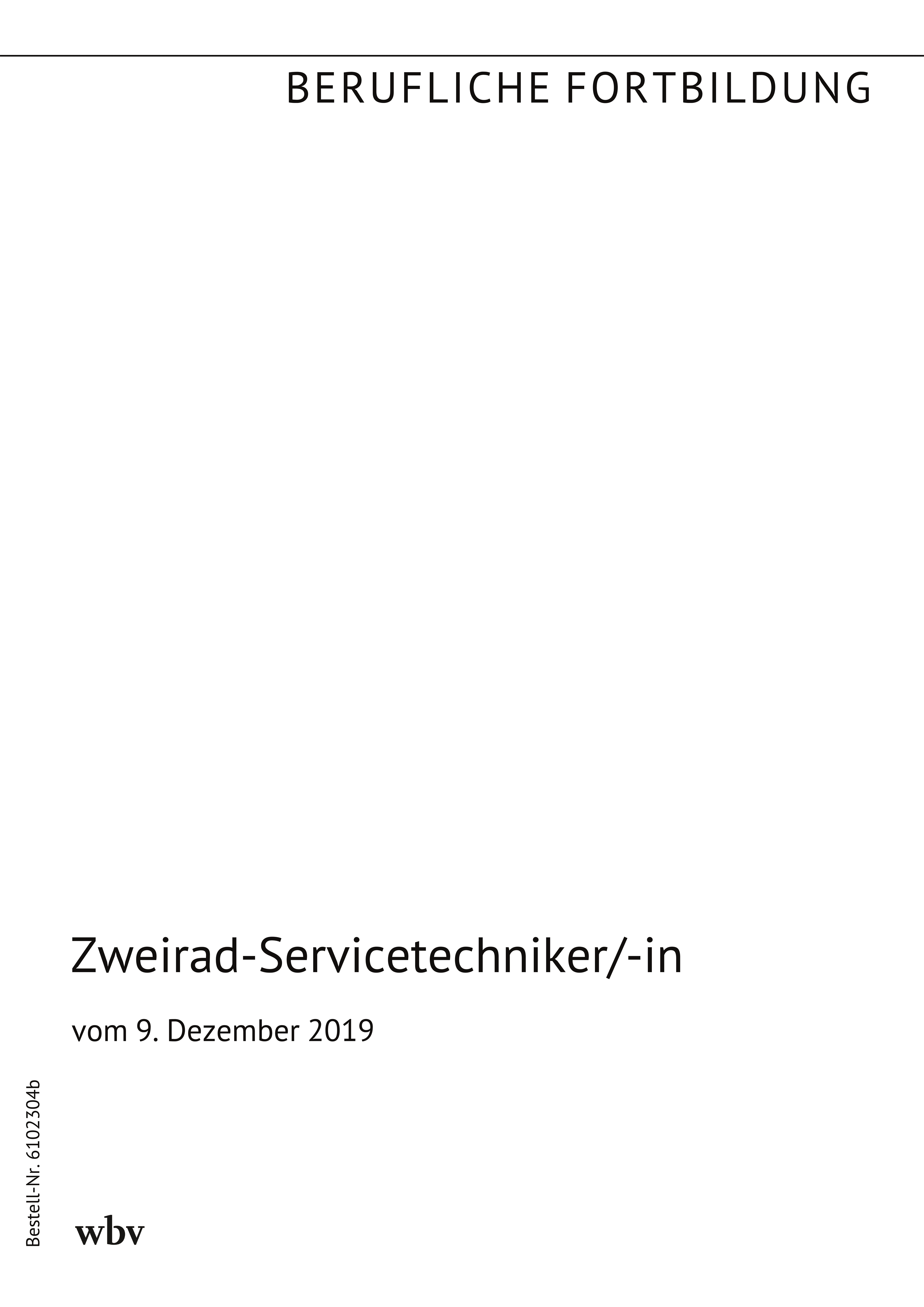 Zweirad-Servicetechniker/-in