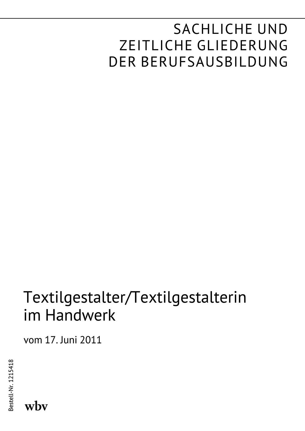 Textilgestalter/Textilgestalterin im Handwerk