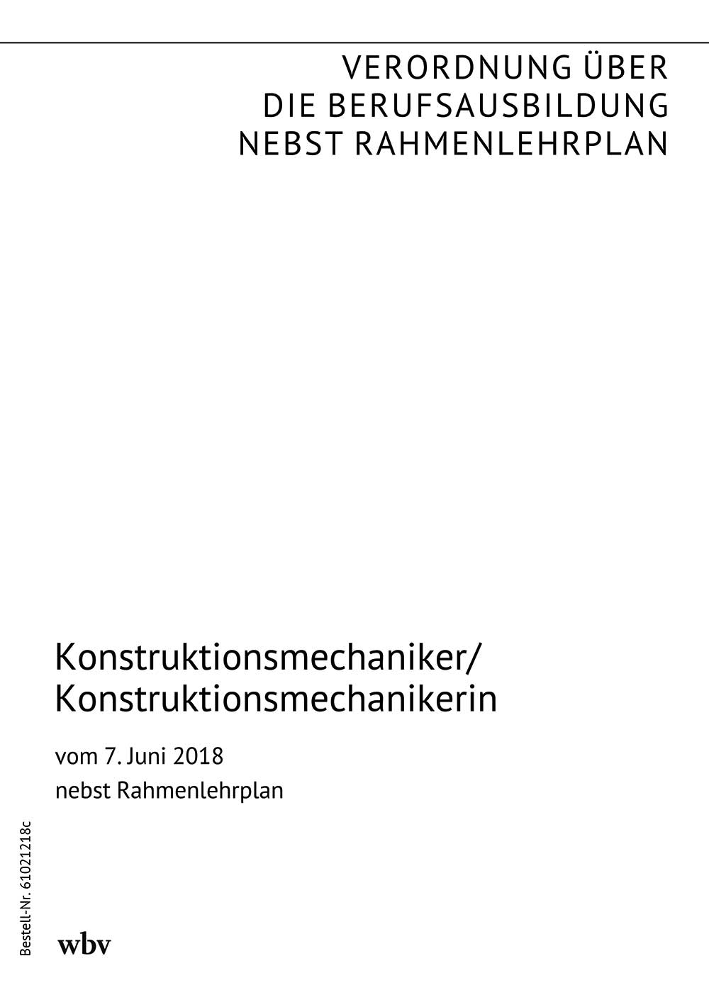 Konstruktionsmechaniker/-in