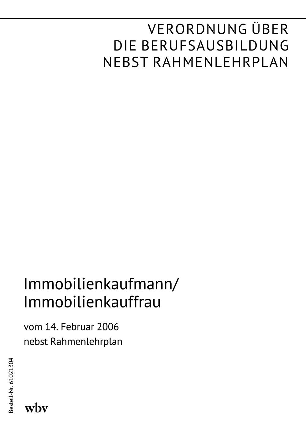 Immobilienkaufmann/Immobilienkauffrau