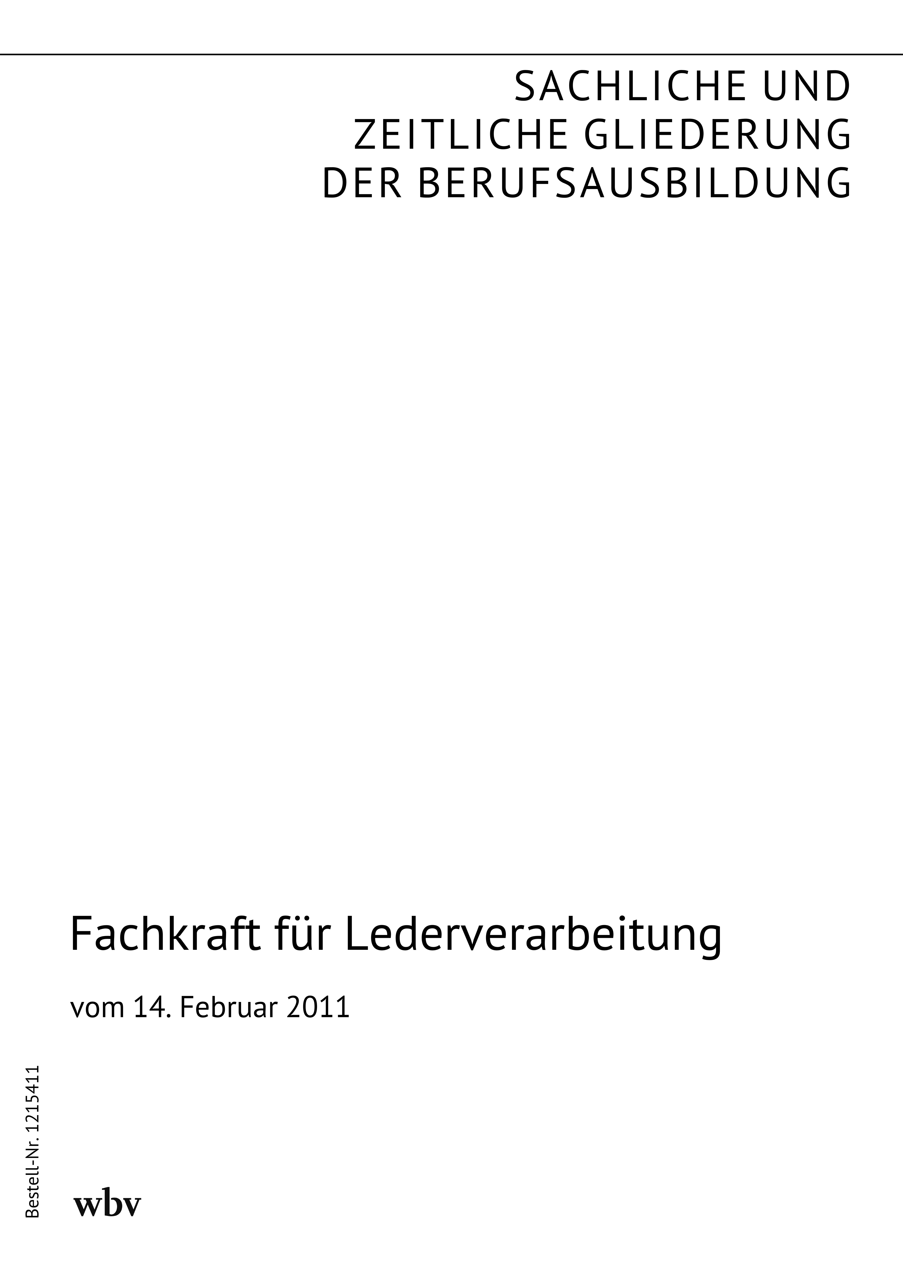 Fachkraft für Lederverarbeitung