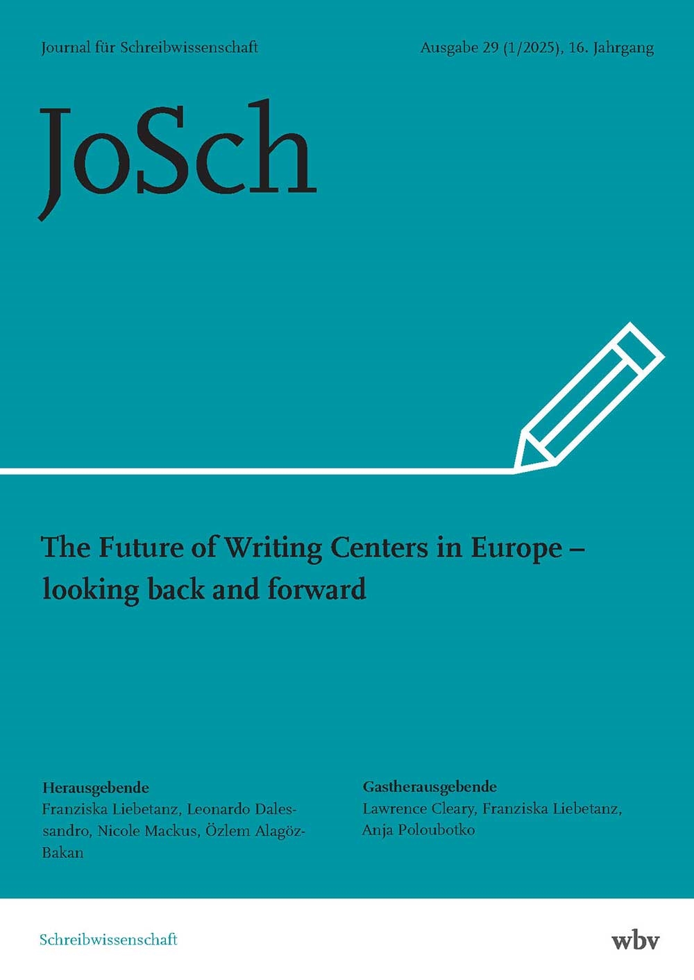 Ausgabe 29: The Future of Writing Centers in Europe – looking back and forward