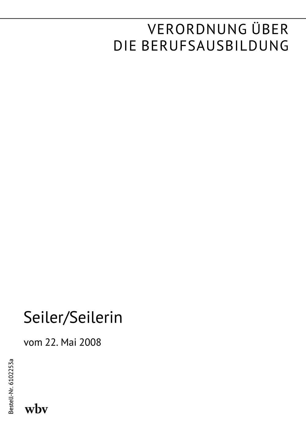 Seiler/Seilerin