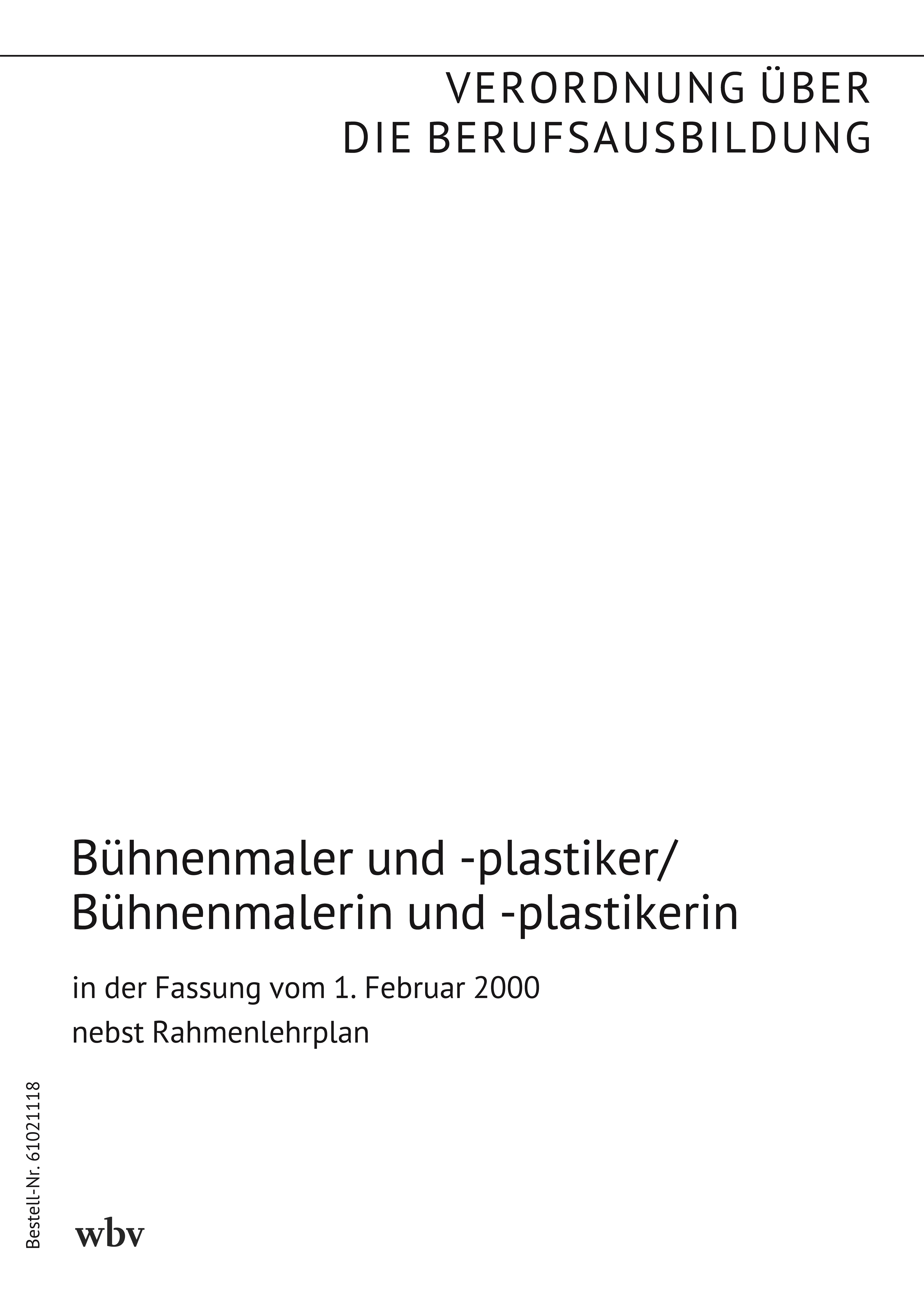 Bühnenmaler und -plastiker/Bühnenmalerin und -plastikerin