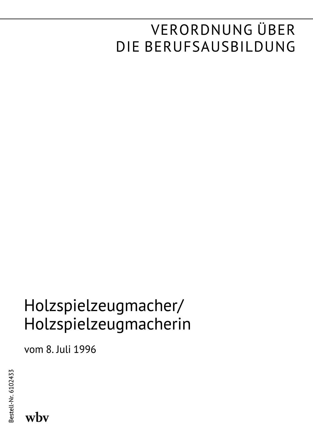 Holzspielzeugmacher/Holzspielzeugmacherin