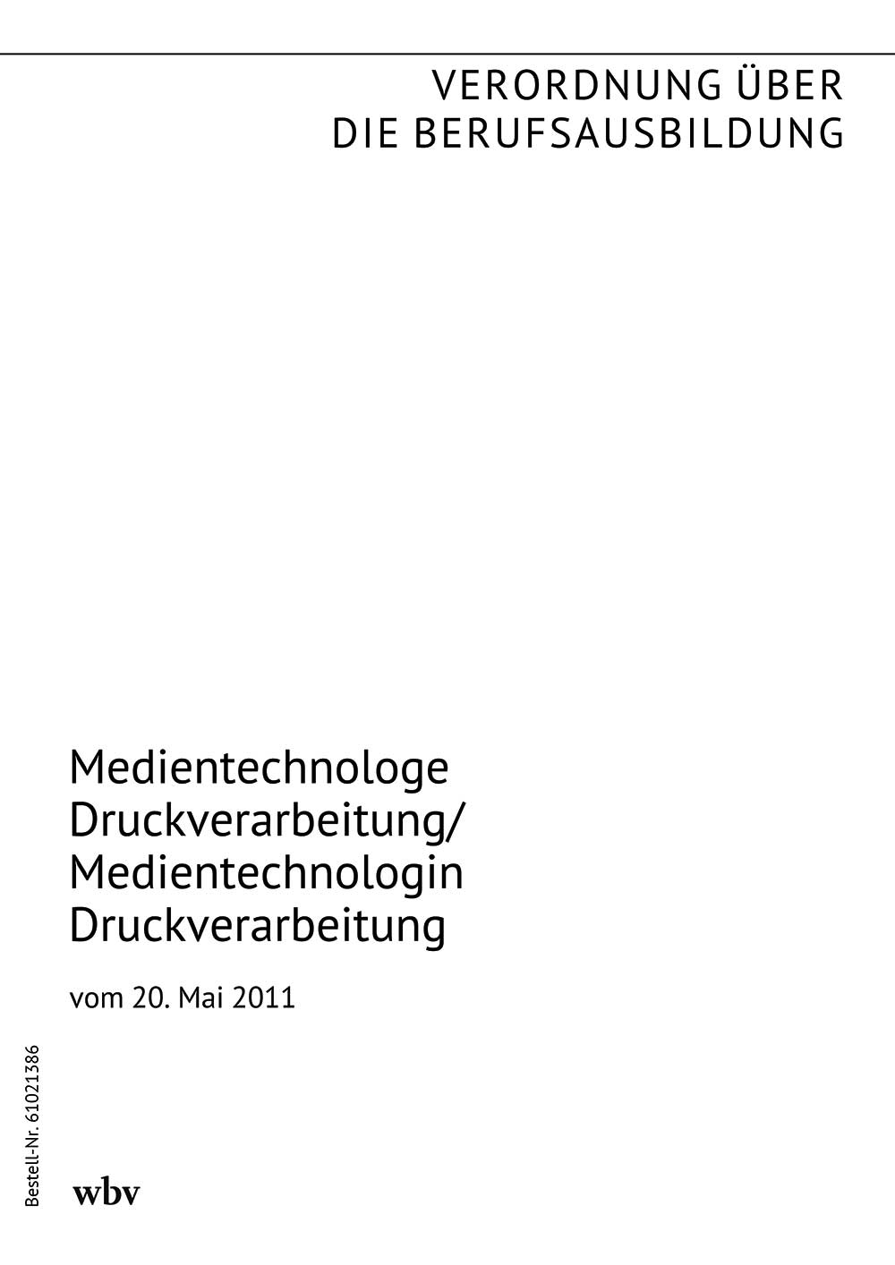Medientechnologe / Medientechnologin Druckverarbeitung