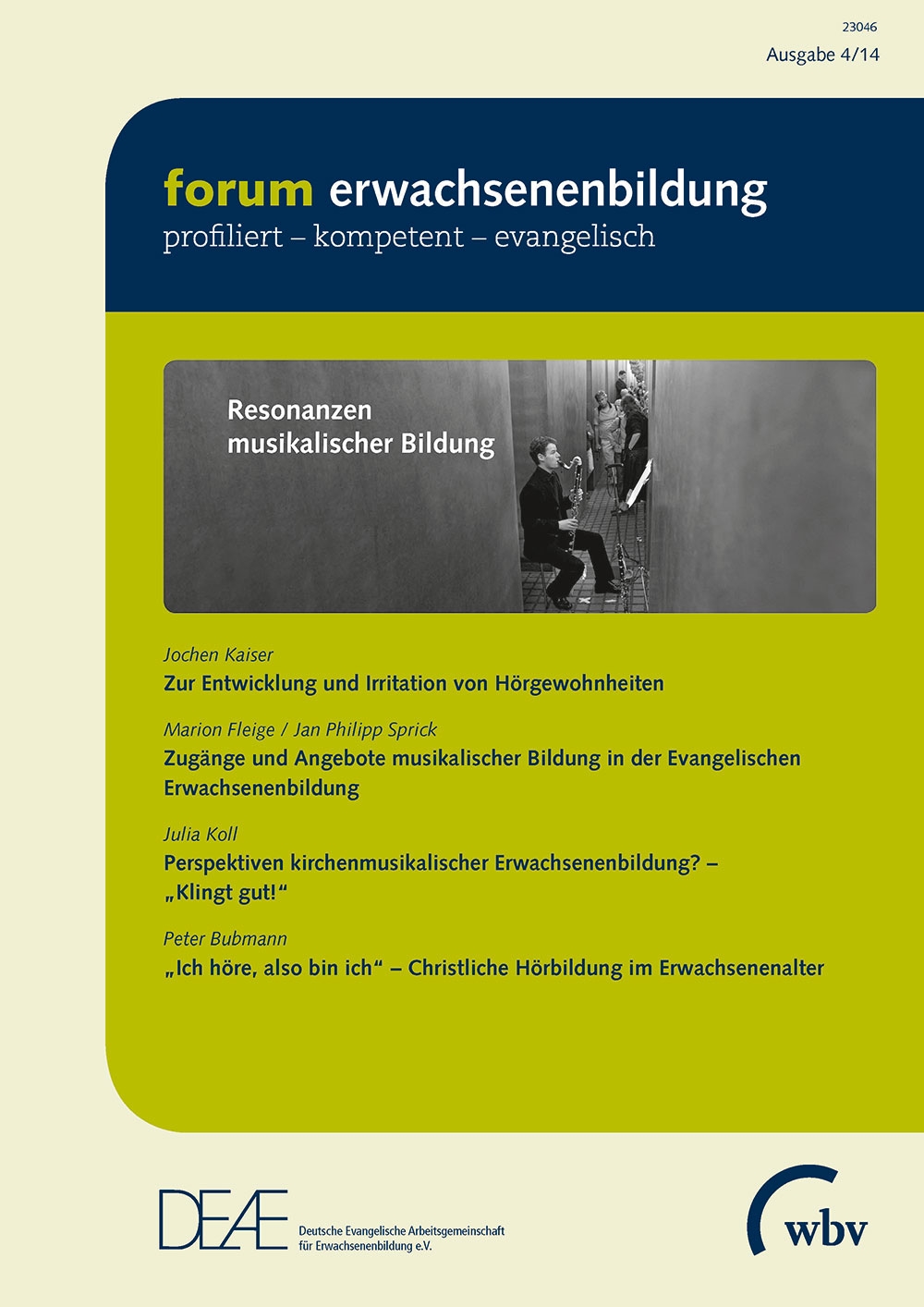 forum erwachsenenbildung 04/2014