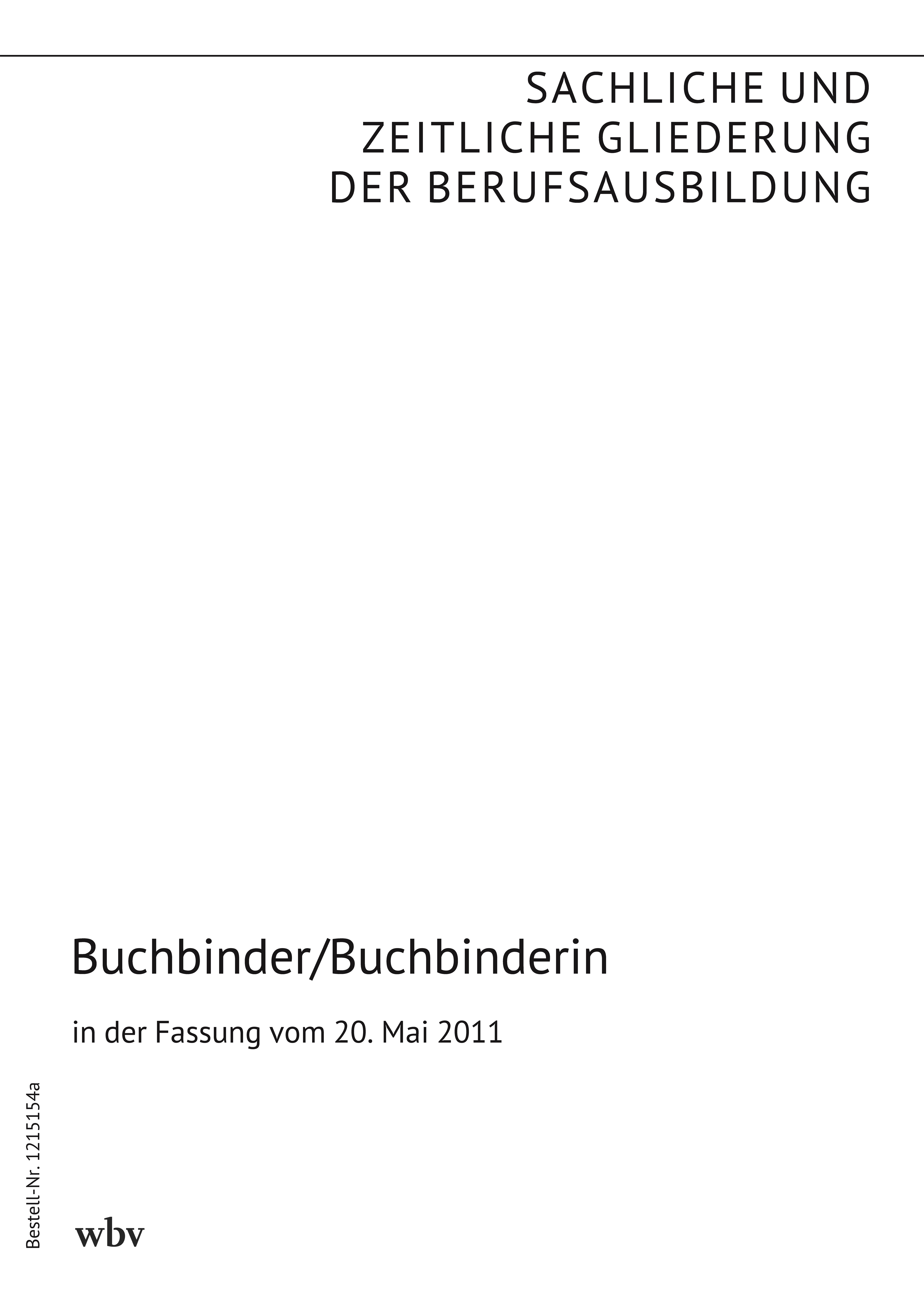 Buchbinder/Buchbinderin
