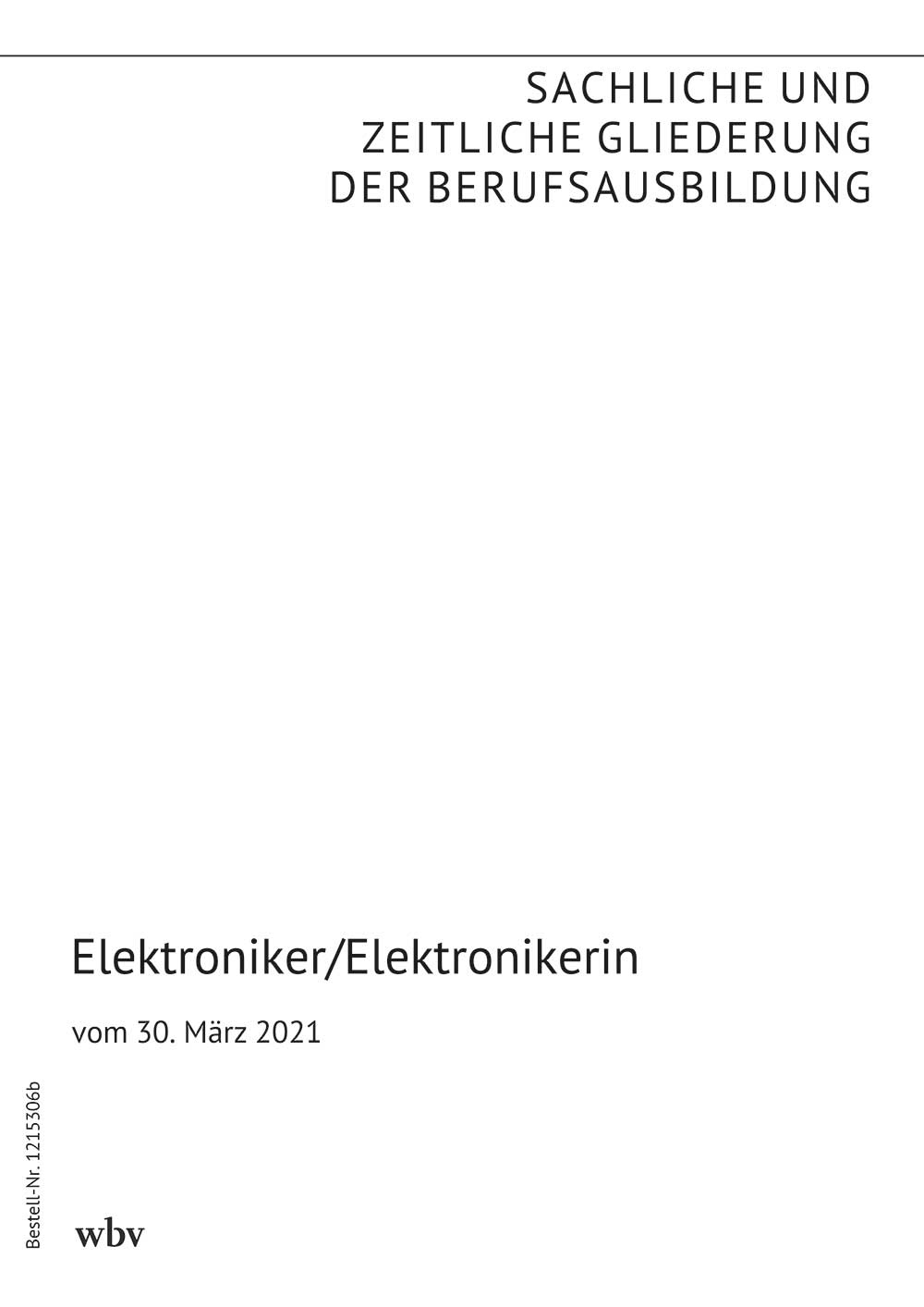 Elektroniker/Elektronikerin