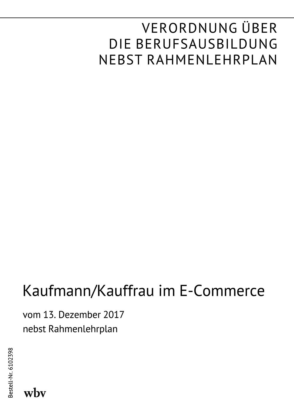 Kaufmann/Kauffrau im E-Commerce