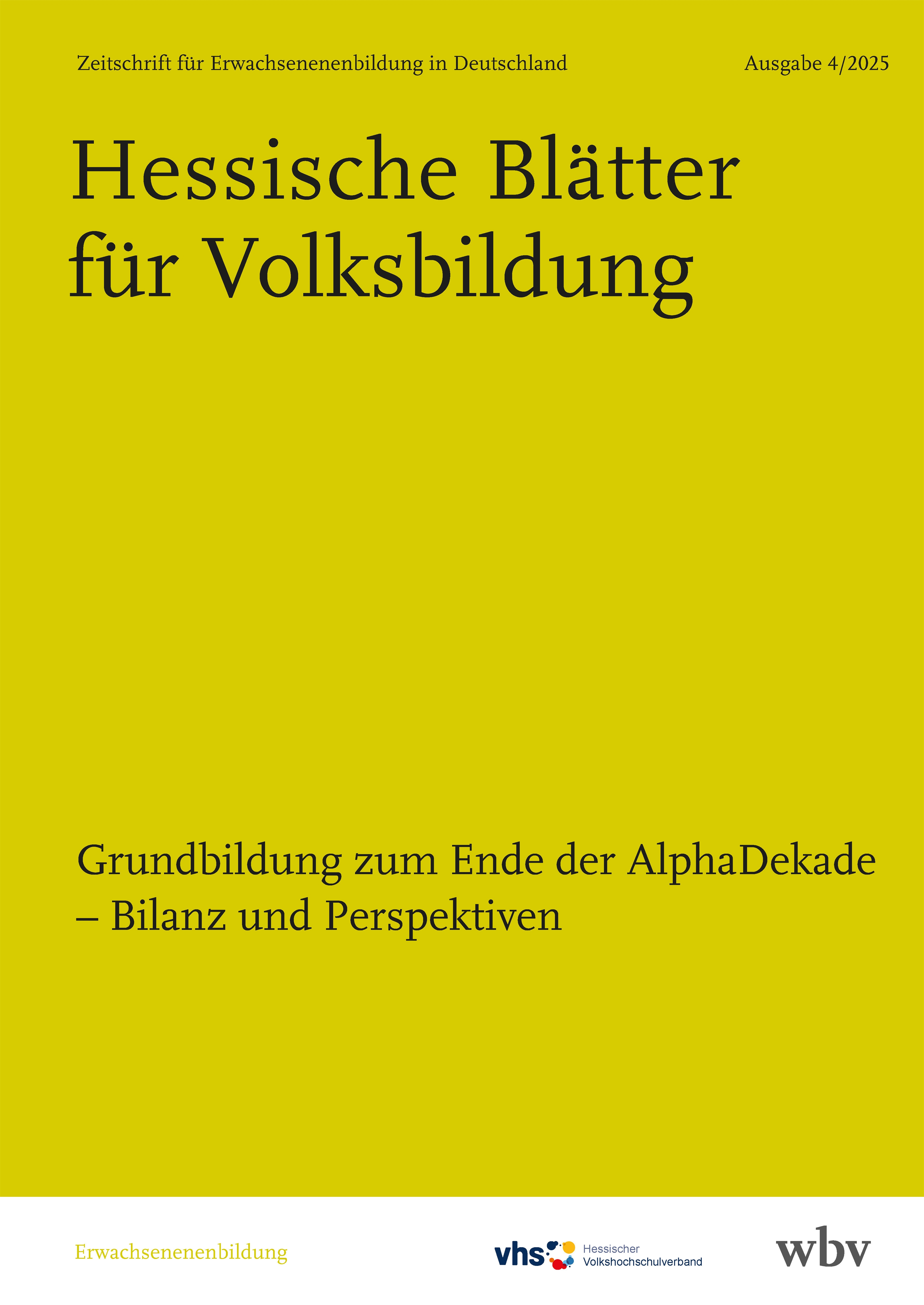 Grundbildung zum Ende der AlphaDekade - Bilanz und Perspektiven