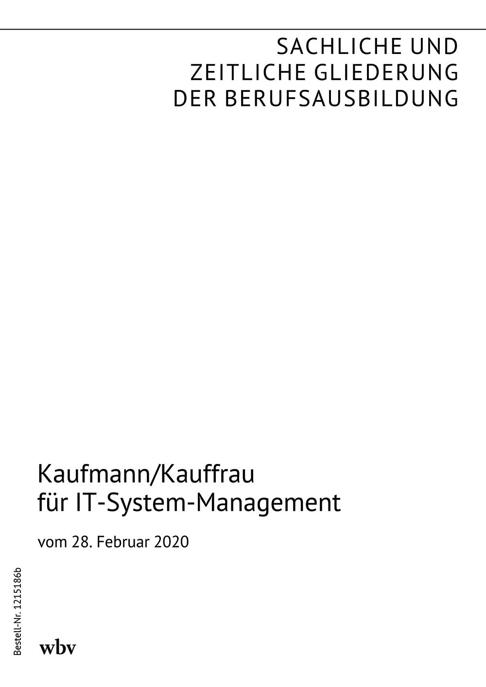Kaufmann/Kauffrau für IT-System-Management