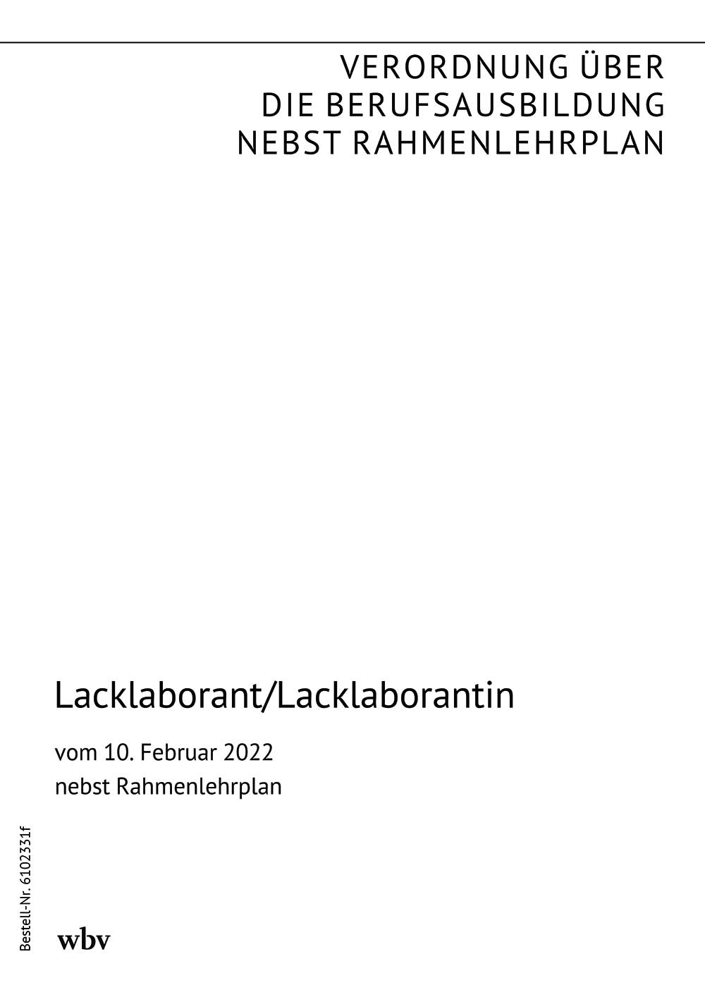 Lacklaborant/Lacklaborantin