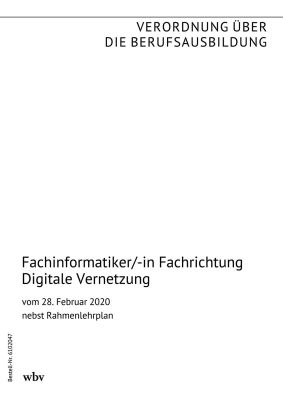 Fachinformatiker/-in Fachrichtung Digitale Vernetzung