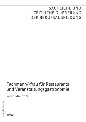 Fachmann/-frau für Restaurants und Veranstaltungsgastronomie