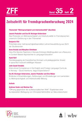 Zeitschrift für Fremdsprachenforschung 2/2024
