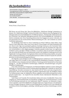 Editorial der Paderborner Beiträge 2025