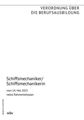 Schiffsmechaniker/Schiffsmechanikerin