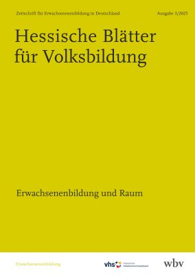Erwachsenenbildung und Raum