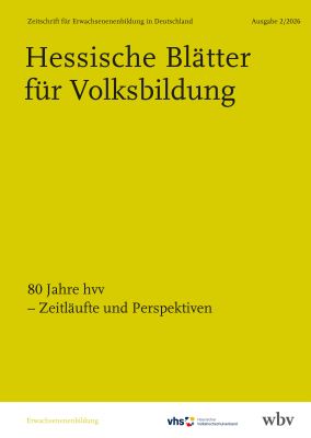 80 Jahre hvv – Zeitläufte und Perspektiven