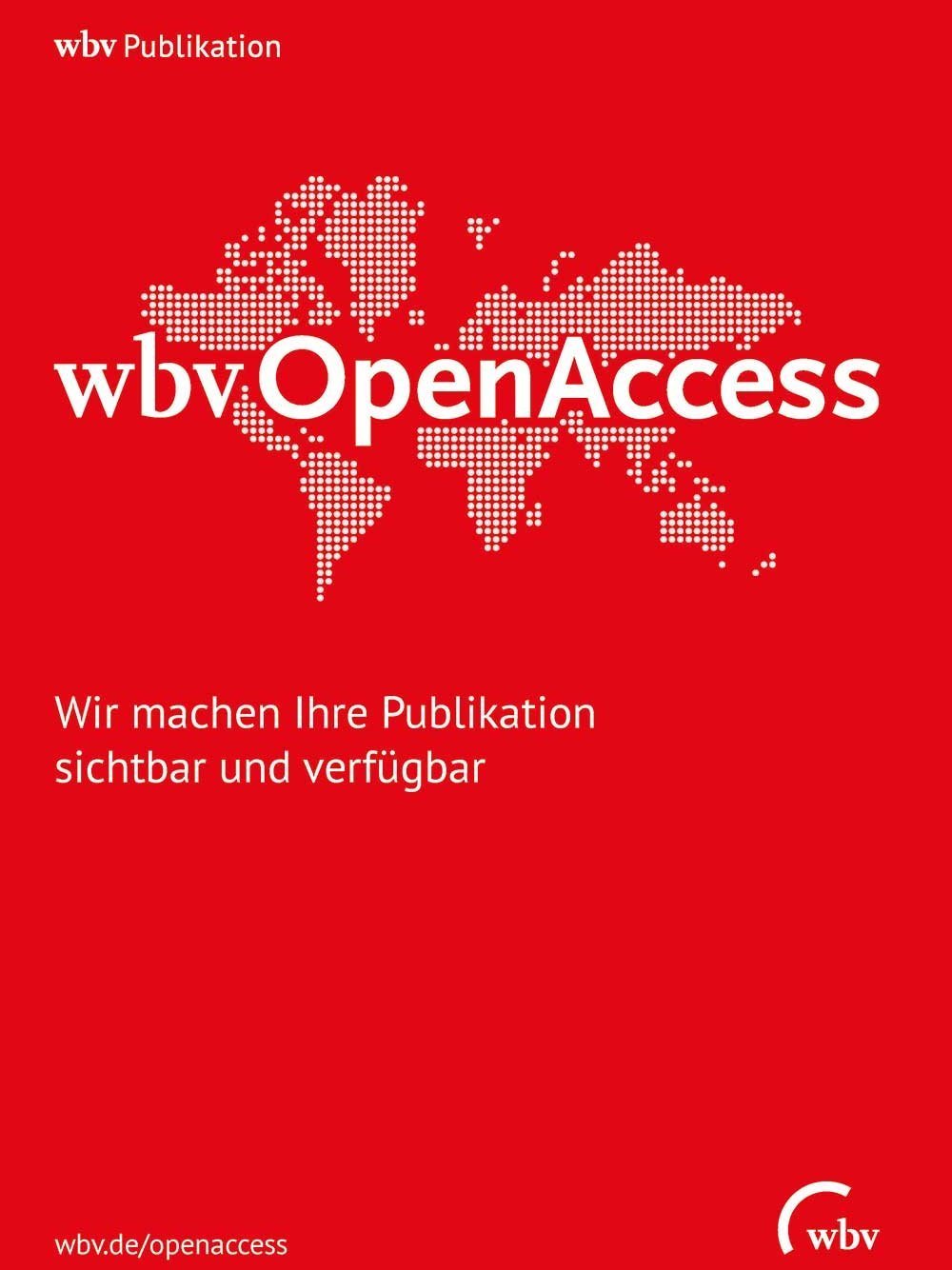 Broschüre "wbv Open Access" herunterladen